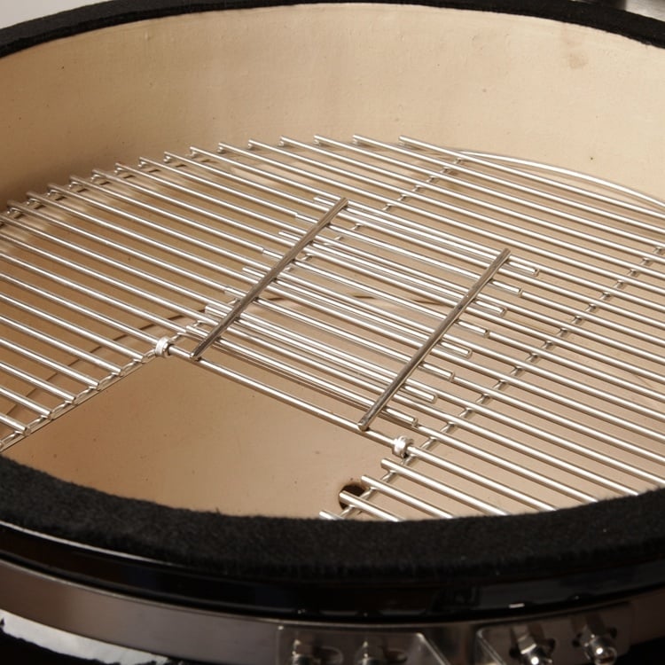 rvs rooster kamado schoonmaken