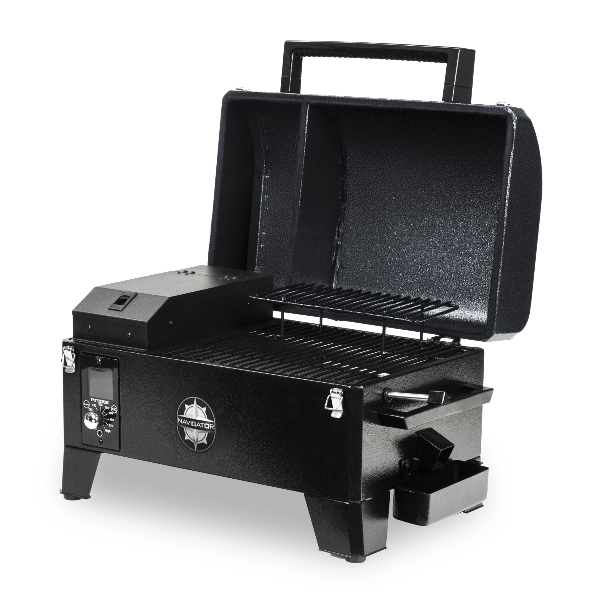 Pit Boss Navigator 150 draagbare pellet grill