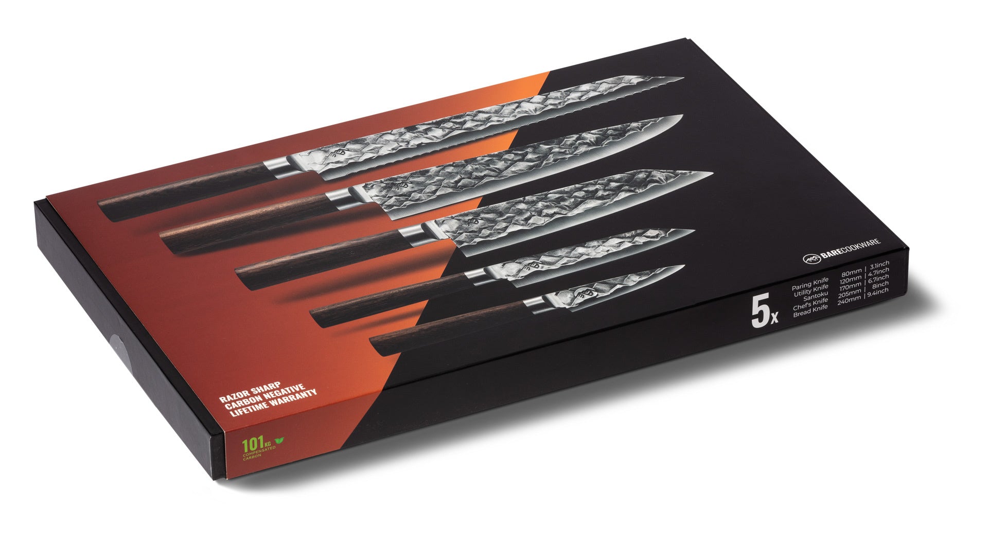 BARE Cookware - 5-delige set