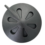 Full open top vent - voor 21/23 inch kamado - gietijzer