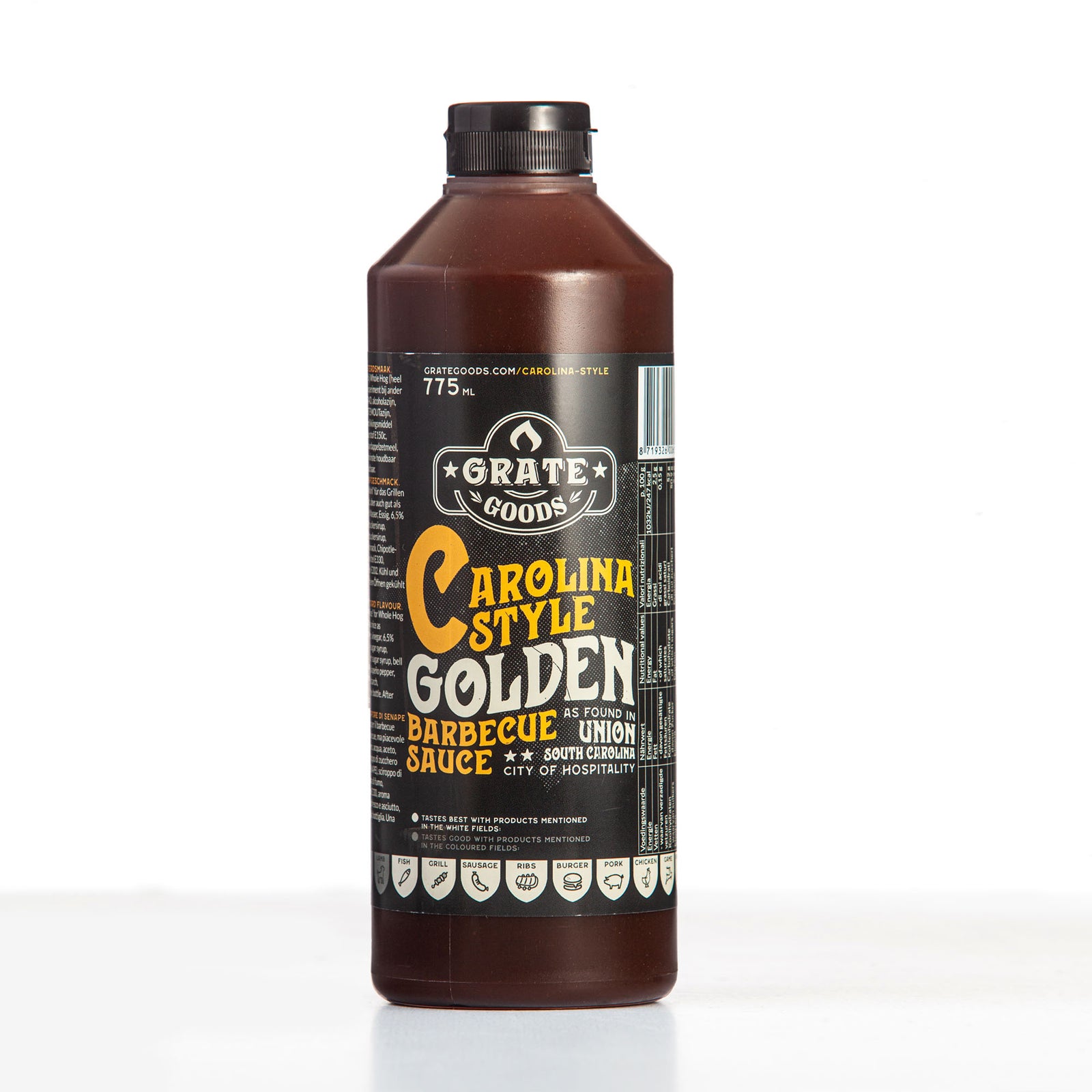 Grate Goods - Carolina Golden Barbecue Sauce  - 775 ml