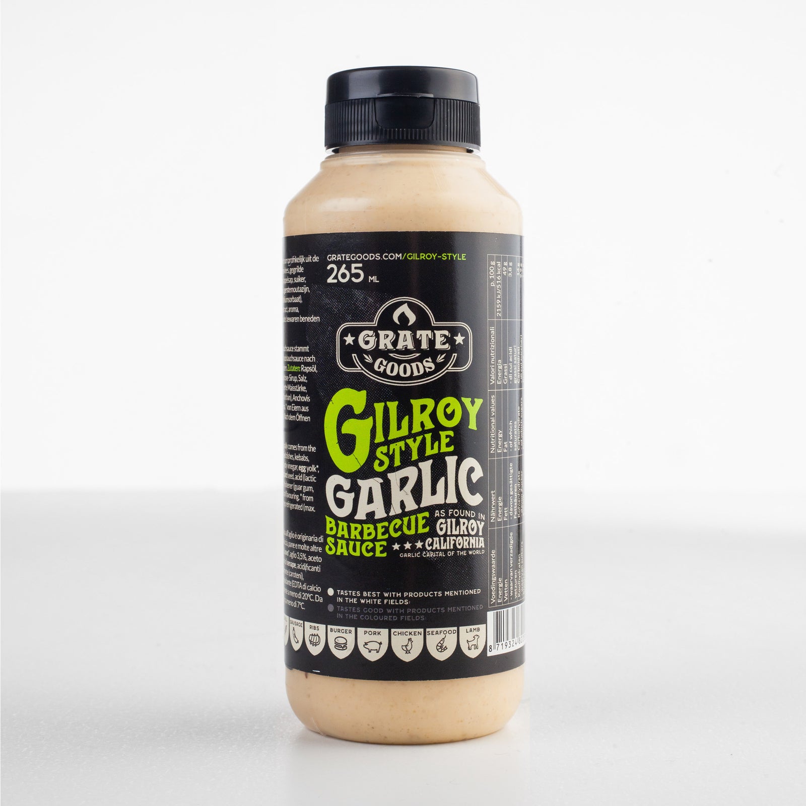 Grate Goods - Gilroy Garlic Sauce - 265 ml