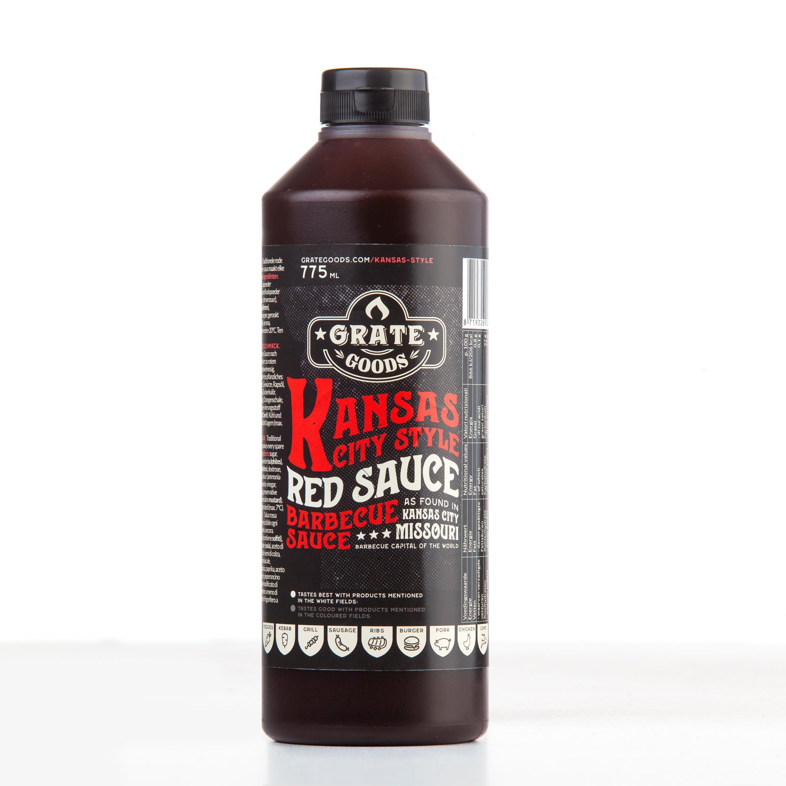 Grate Goods - Kansas City Red Barbecue Sauce - 775 ml