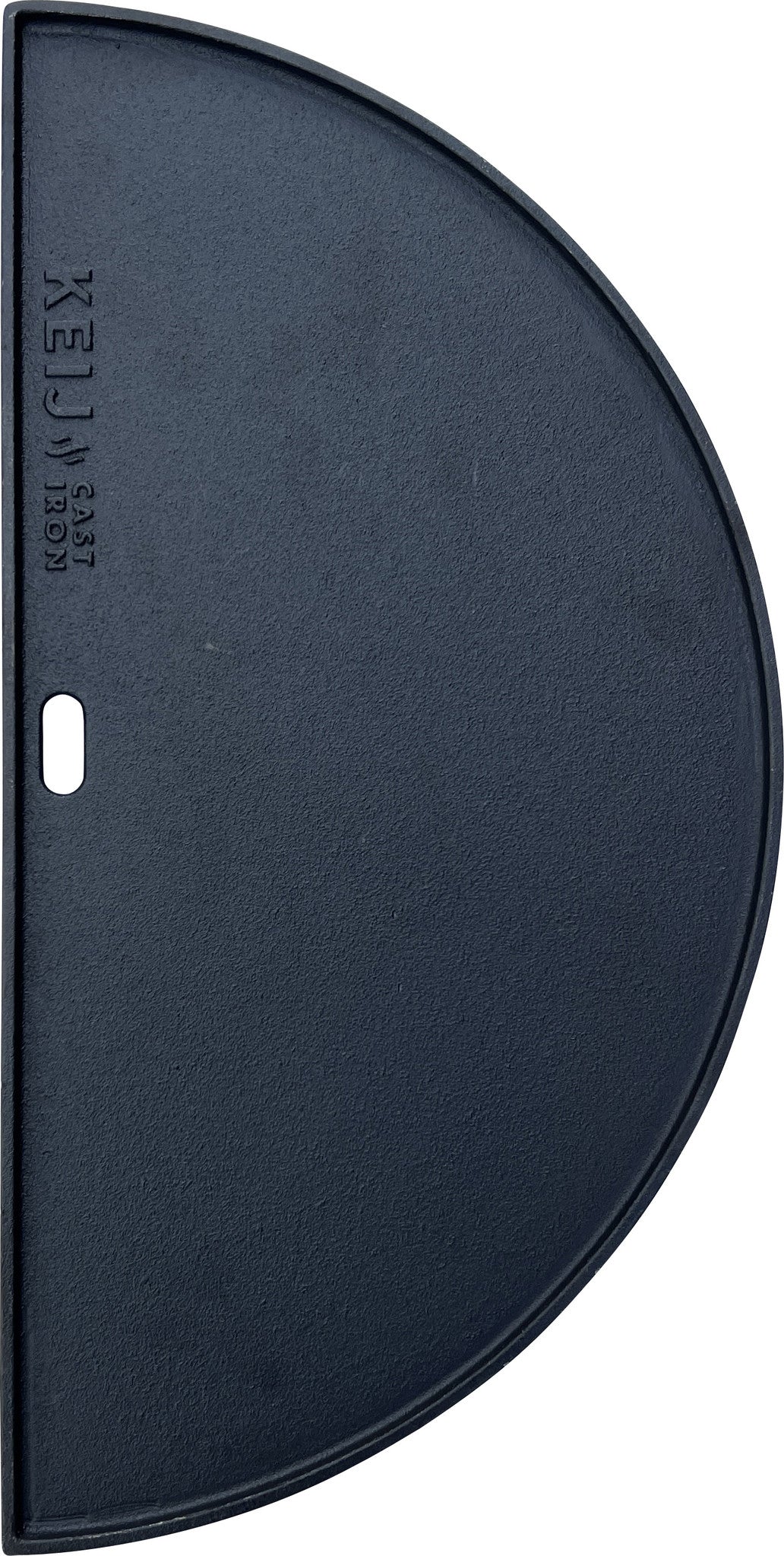 Gietijzeren grillplaat half rond - Large - 46,5 cm