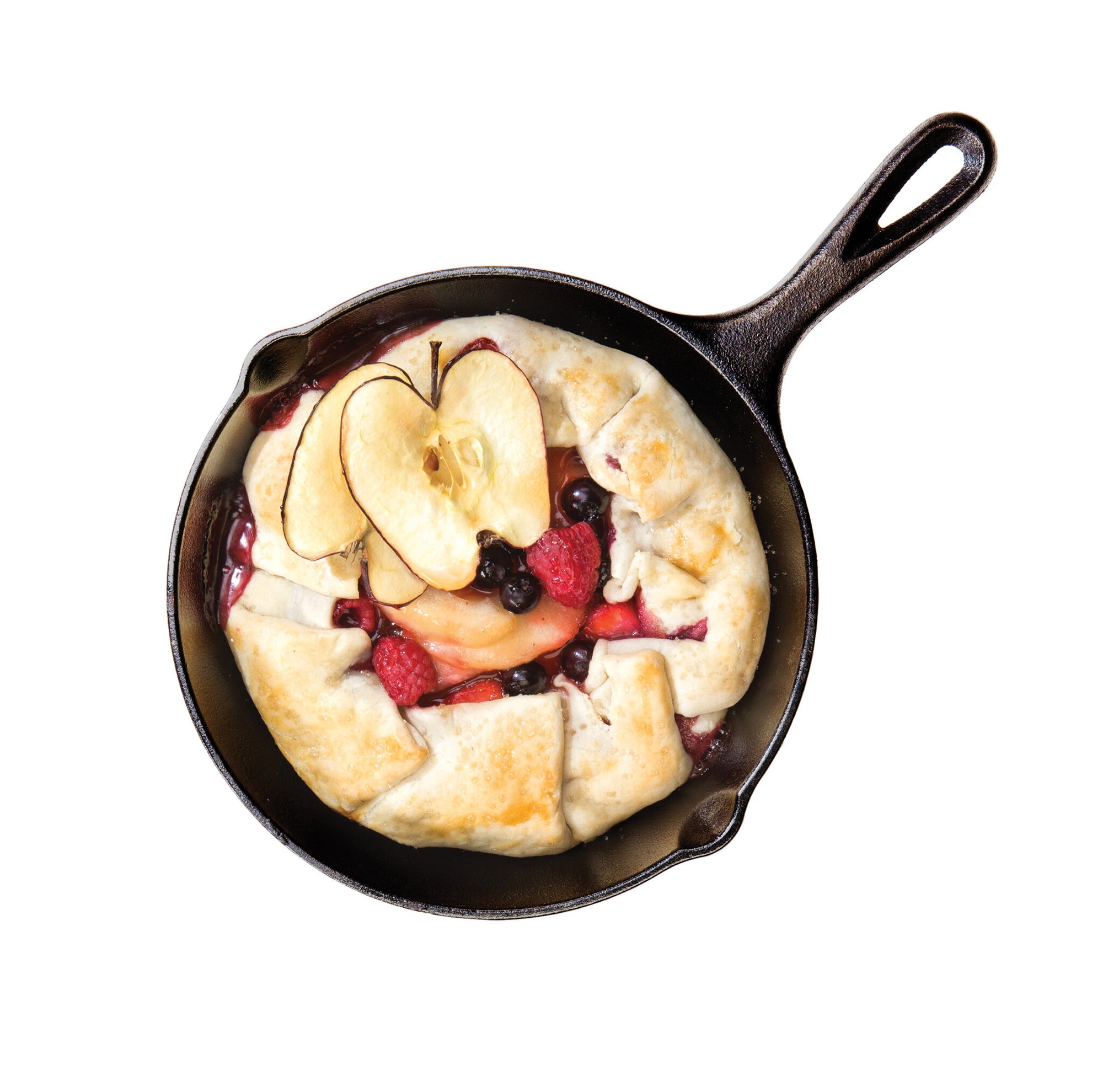 Gietijzeren pan - Skillet - set 3 stuks - 16 cm, 19,5 cm en 24,5 cm