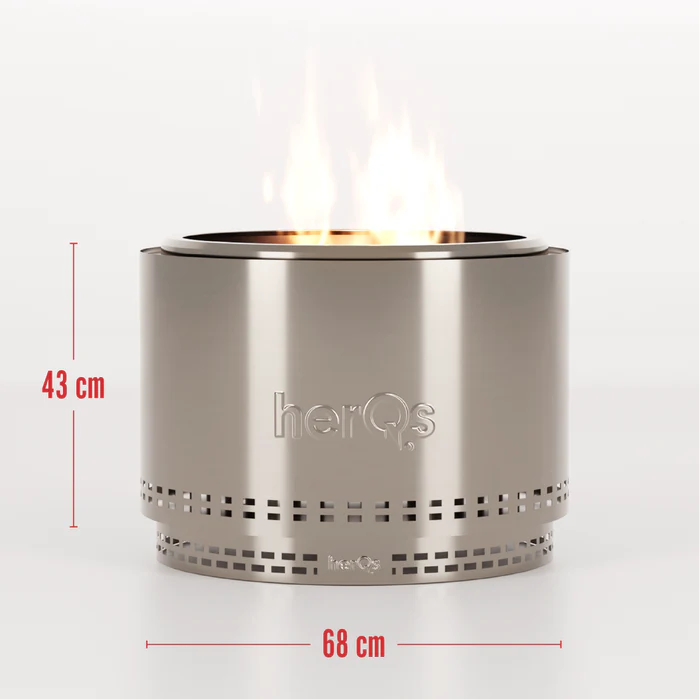 herQs Smokeless FirePit Chief