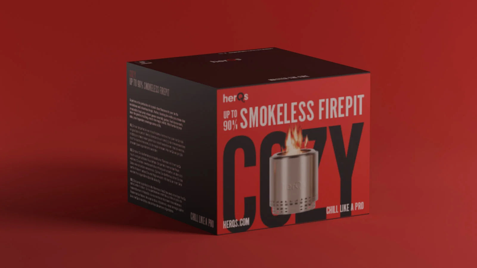 herQs Smokeless FirePit Cozy
