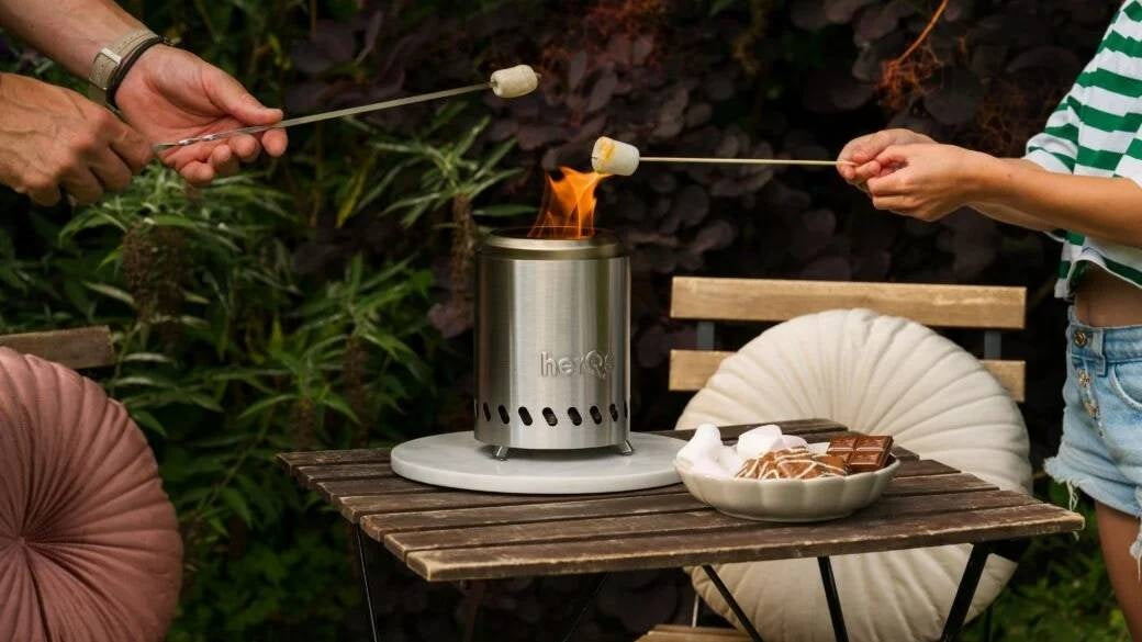 herQs Smokeless FirePit Mini