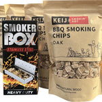 Voordeelpakket Smokerbox met rookhout Chips