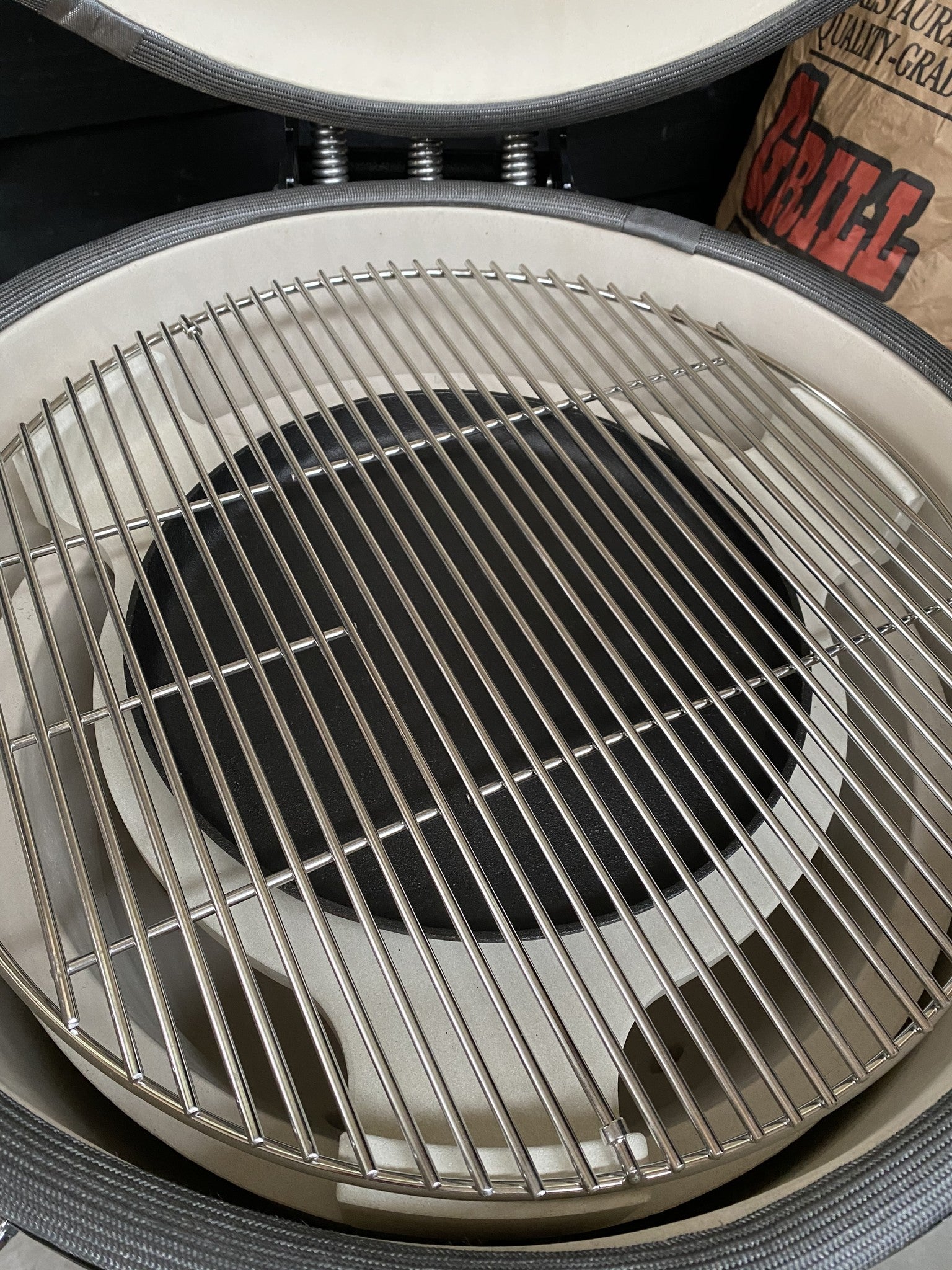 Keramische Plate setter - heat deflector - hitteschild - Compact- 15/16 inch