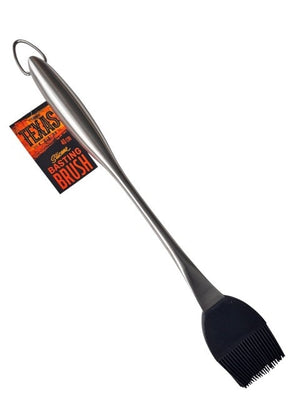 Silicone kwast met rvs handvat