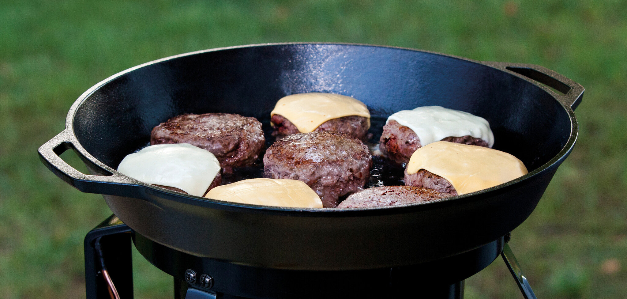 Texas Club | Ronde gietijzeren pan | 36 cm