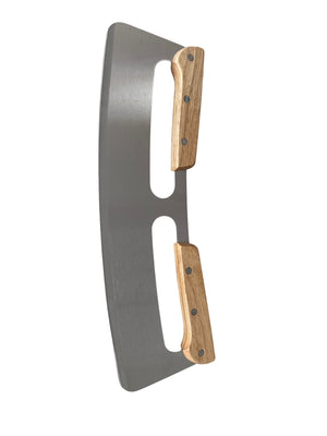 Keij Accessories - Pizza mes - houten handvatten - 35 cm