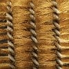 Napoleon - roosterborstel - drie dubbel parallel - Messing