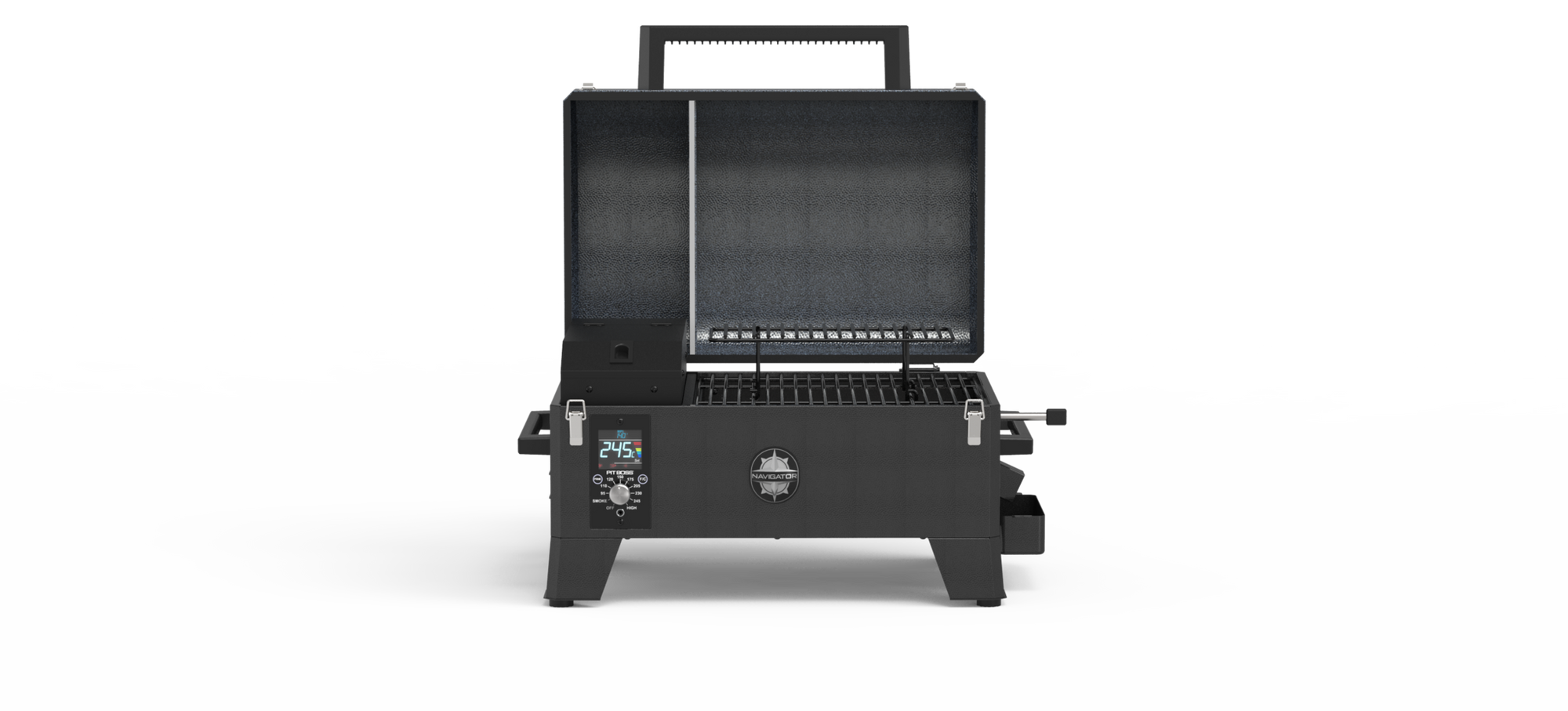Pit Boss Navigator 150 draagbare pellet grill