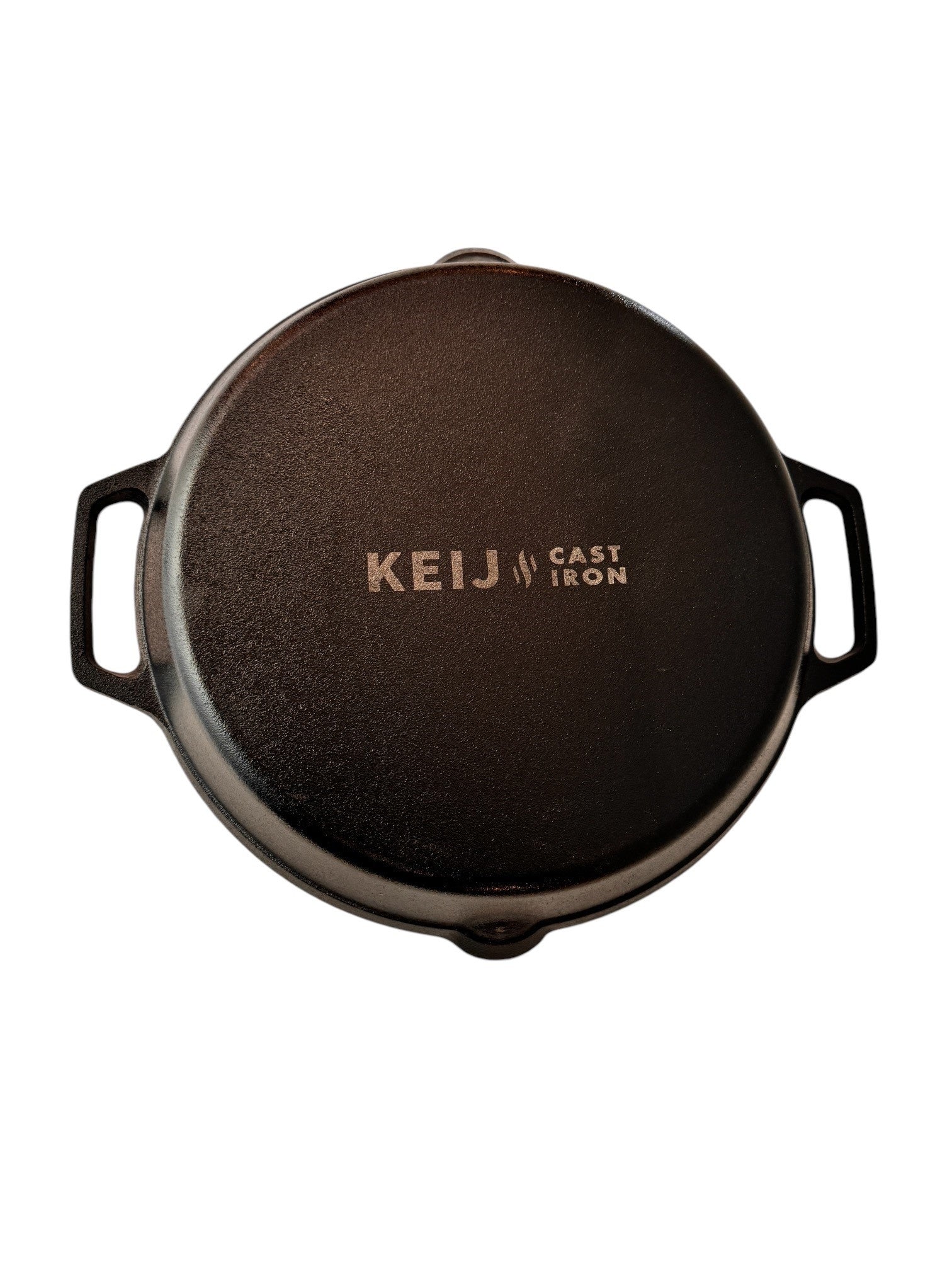 Keij Cast Iron | Ronde gietijzeren pan | 35 cm