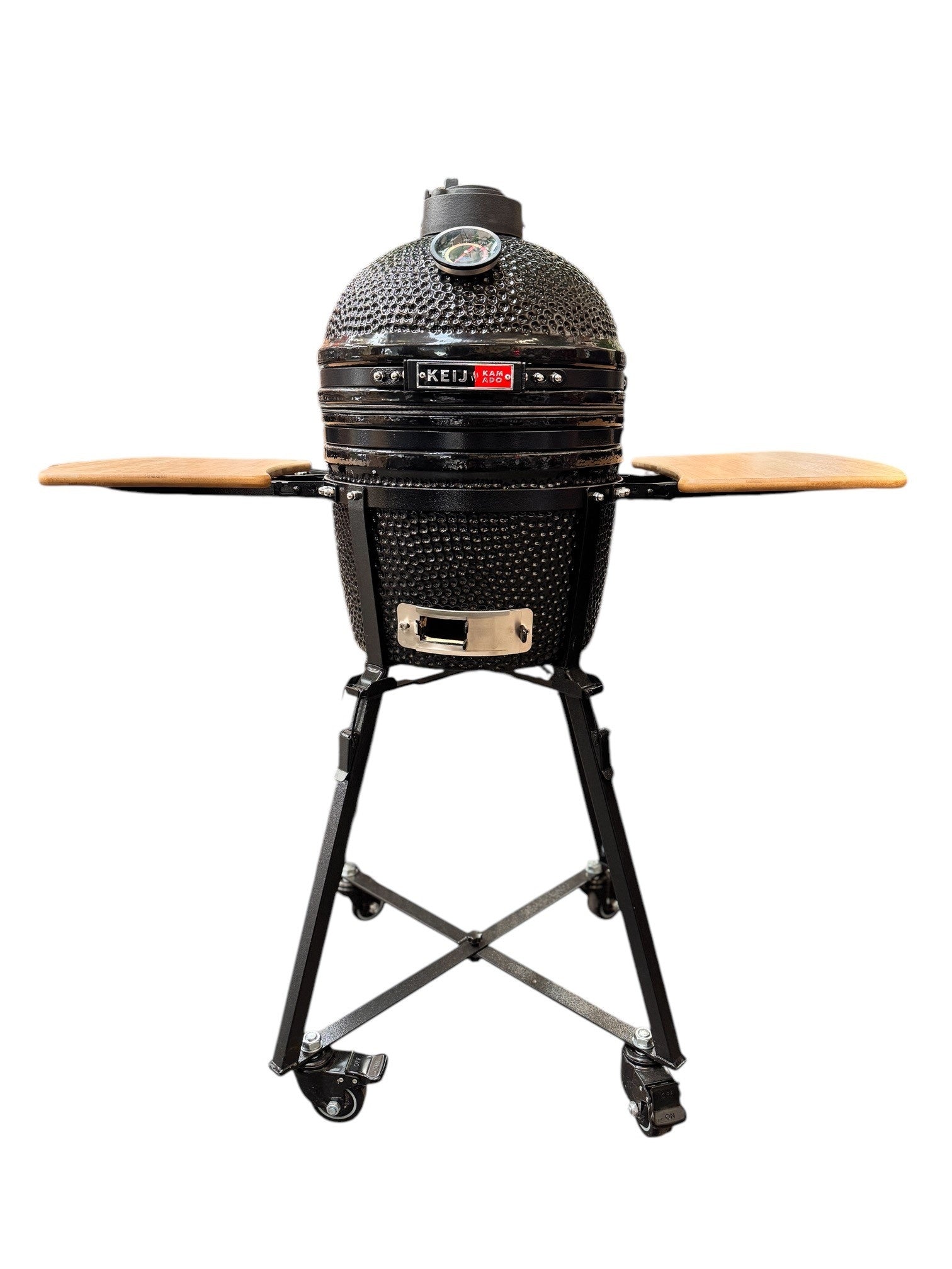 Bamboe Zijtafels - Compact - voor 15 inch kamado