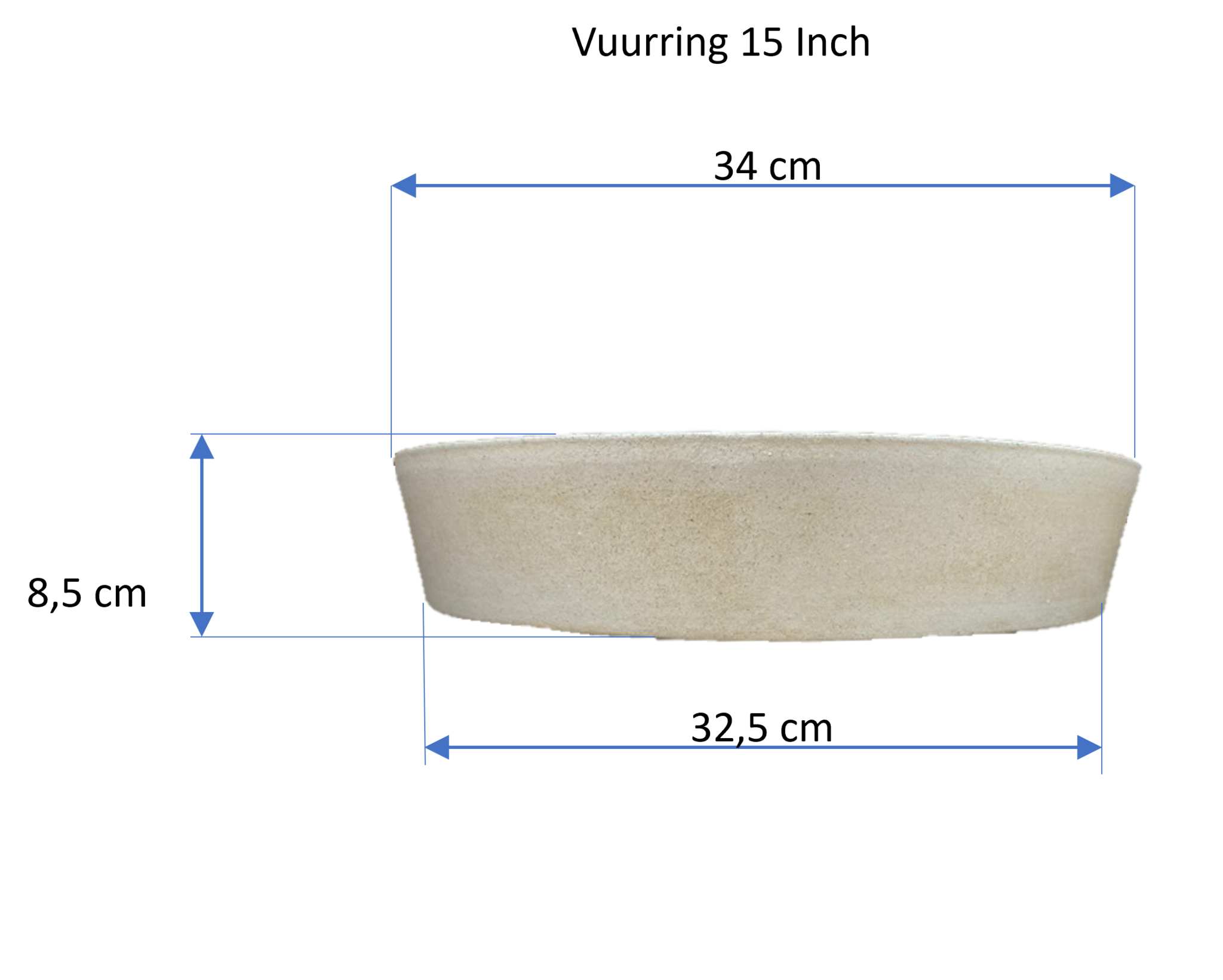 Vuurring 15 inch Kamado