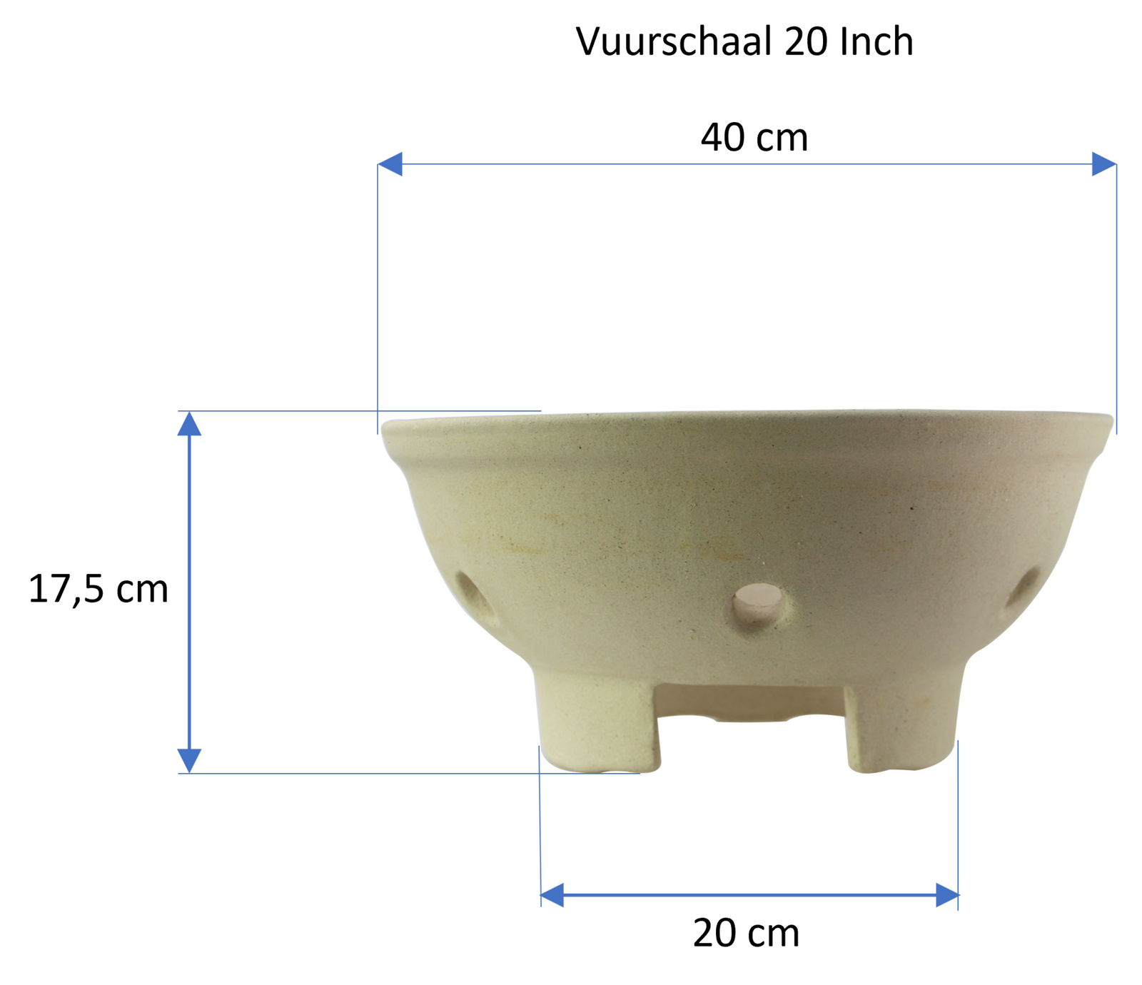 Vuurschaal 20 inch Kamado