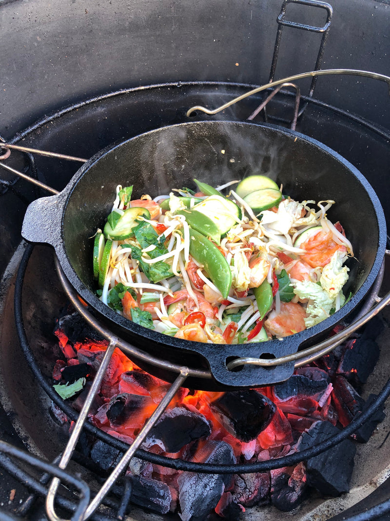 Gietijzer inbranden op de BBQ: zo season je gietijzer stap voor stap