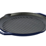 Grand Feu - Geëmailleerde gietijzeren grillpan - blauw