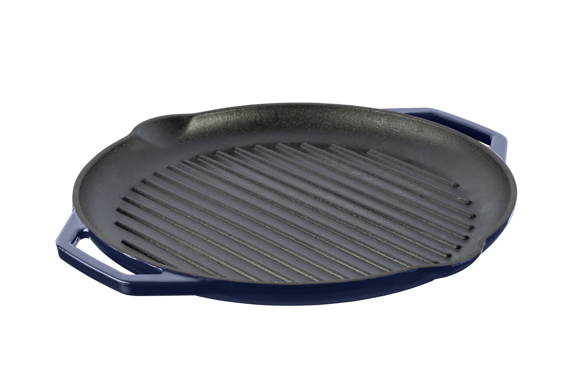 Grand Feu - Geëmailleerde gietijzeren grillpan - blauw