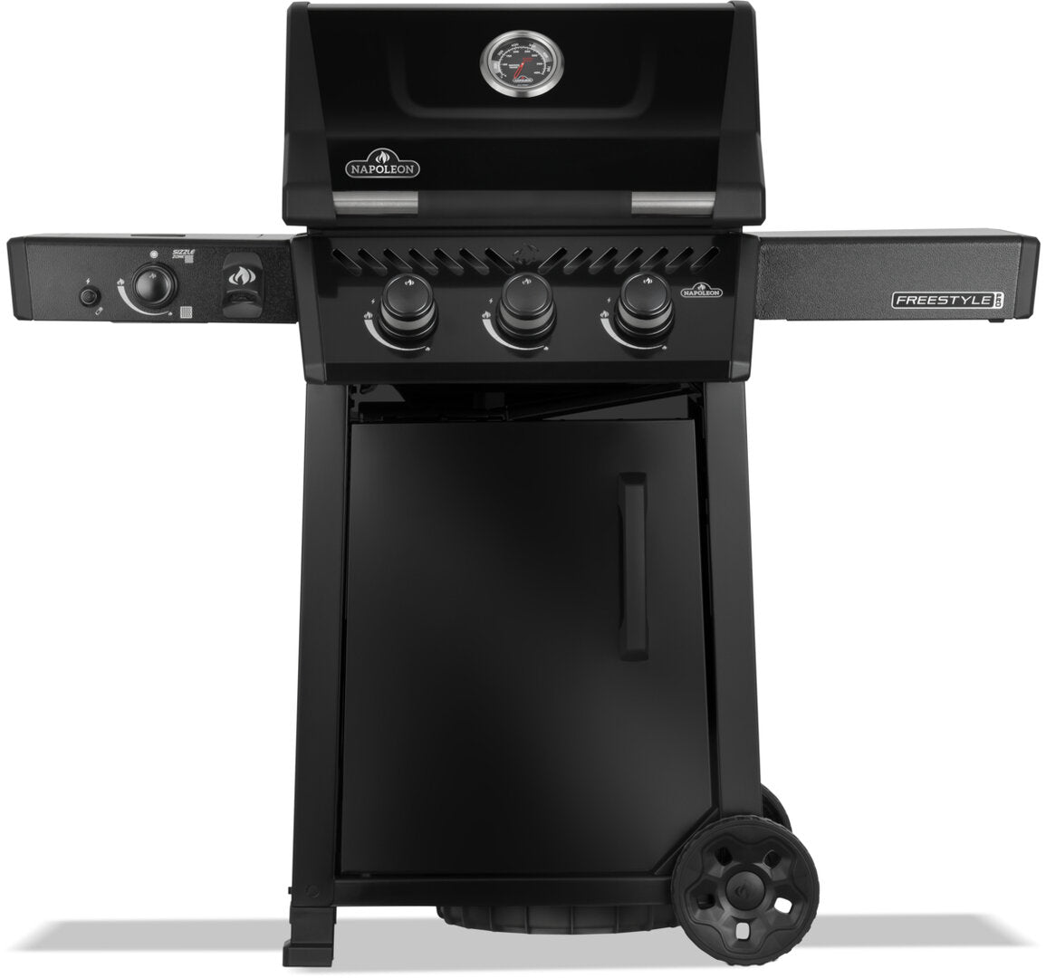 Freestyle_PRO365PropaneGasGrill_SideInfraredBurner_Black1