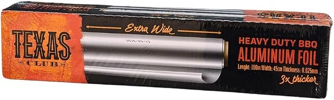 Aluminiumfolie Texas Club – aluminiumfolie  – Extra dik - 45 cm x 100 m lang