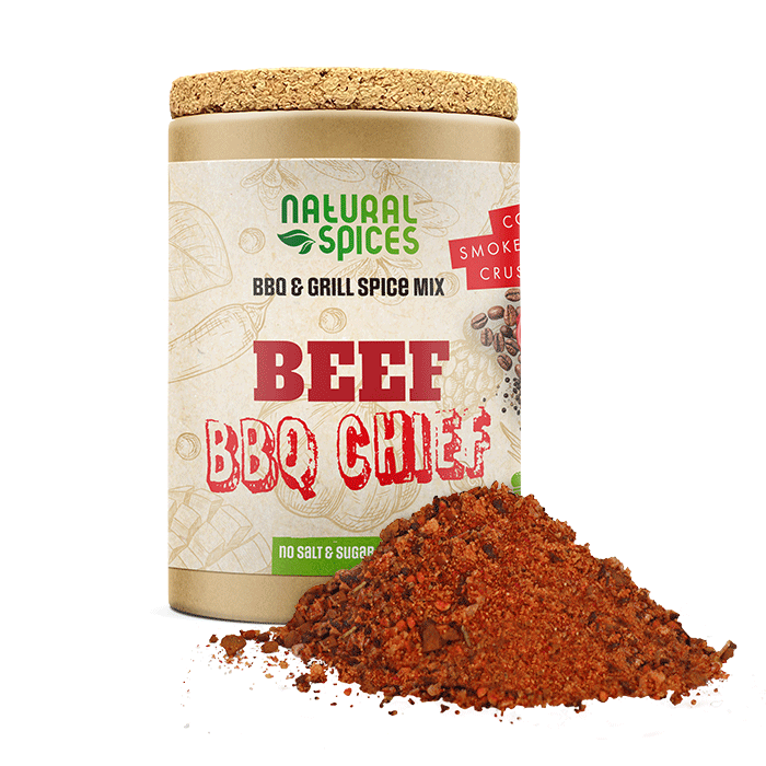 Natural Spices - Beef BBQ Chief Rub - Zonder zout - 80 gr