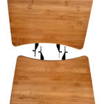 Bamboe Zijtafels - Compact - voor  15 inch kamado