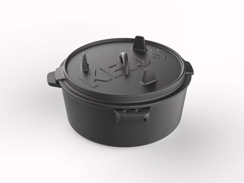 Dutch Oven - 4,5 QT - emailliert - 4,25 Liter