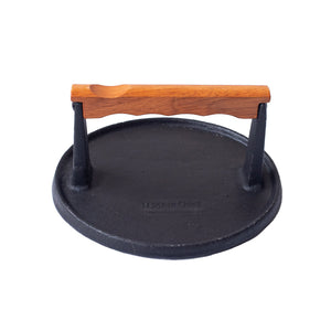 Texas Club | Hamburger Pers | Gietijzer | Houten handvat