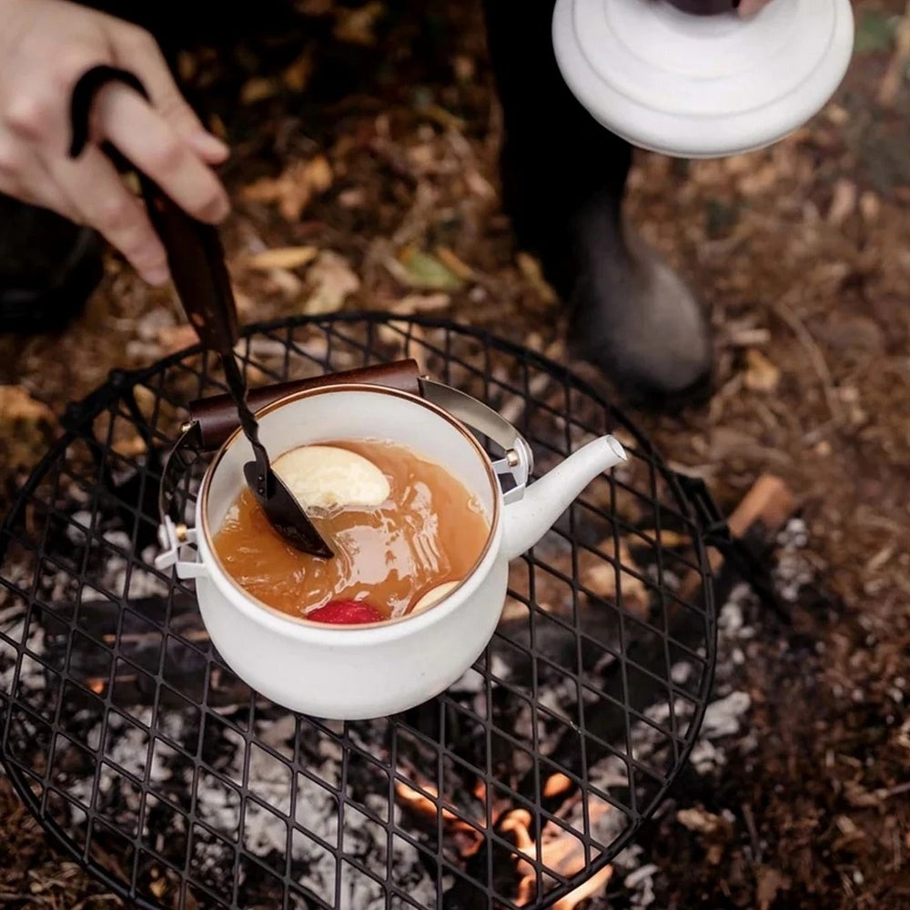 Barebones - Theepot - Geëmailleerd staal - Eggshell