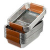 Turnpike Barbecue | Aluminium BBQ Trays | 23 x 17 x 4 cm