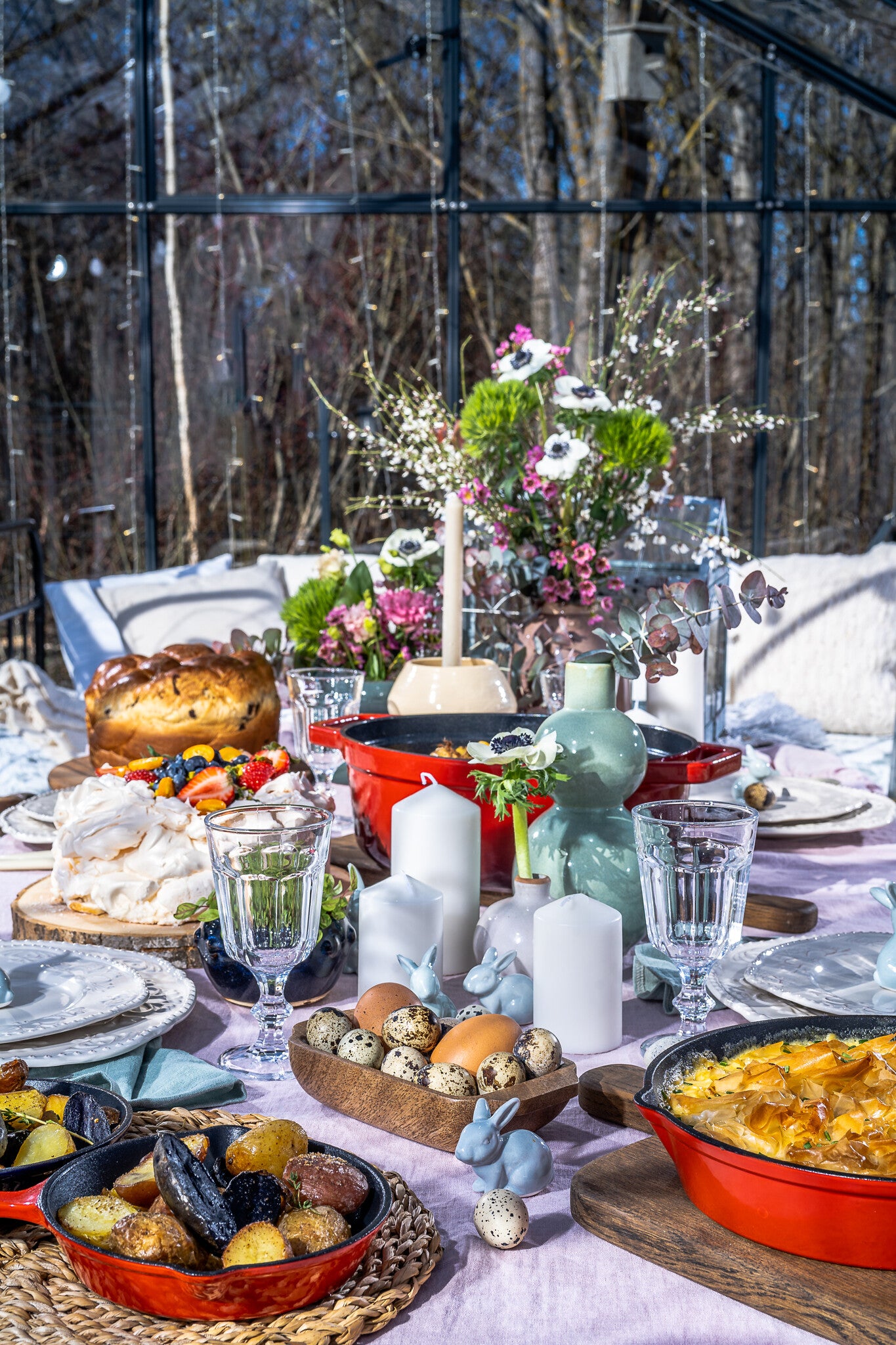 Grand Feu - Geëmailleerde gietijzeren pan - 15,5 cm - rood