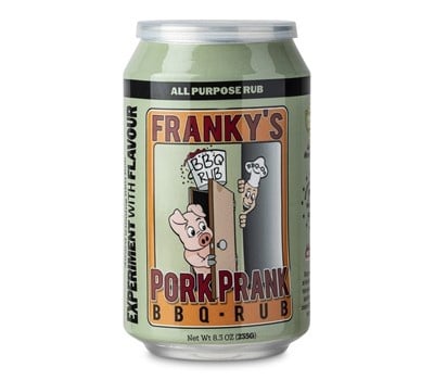 Franky's Pork Prank BBQ-Rub |  Turnpike Barbecue Spices | 235 gr