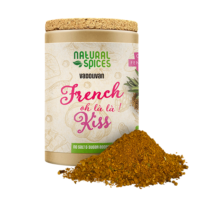 Natural Spices - French Kiss (Vadouvan) - Zonder zout - 70 gr
