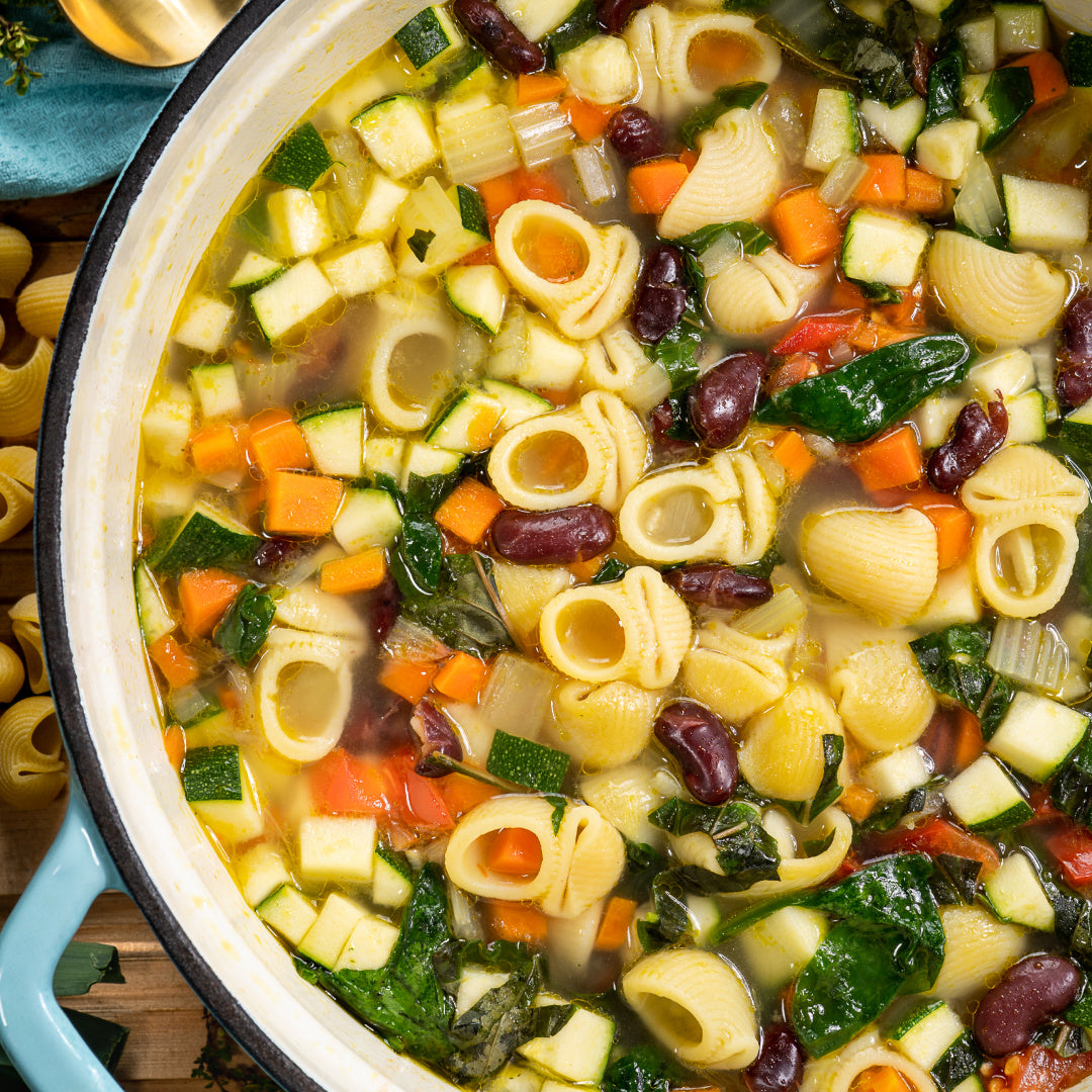 Grand Feu - Geëmailleerde gietijzeren braadpan - 4,7 ltr. licht blauw