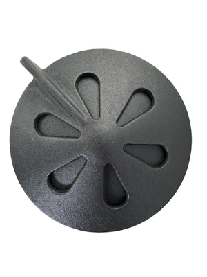 Full open top vent - voor 21/23 inch kamado - gietijzer