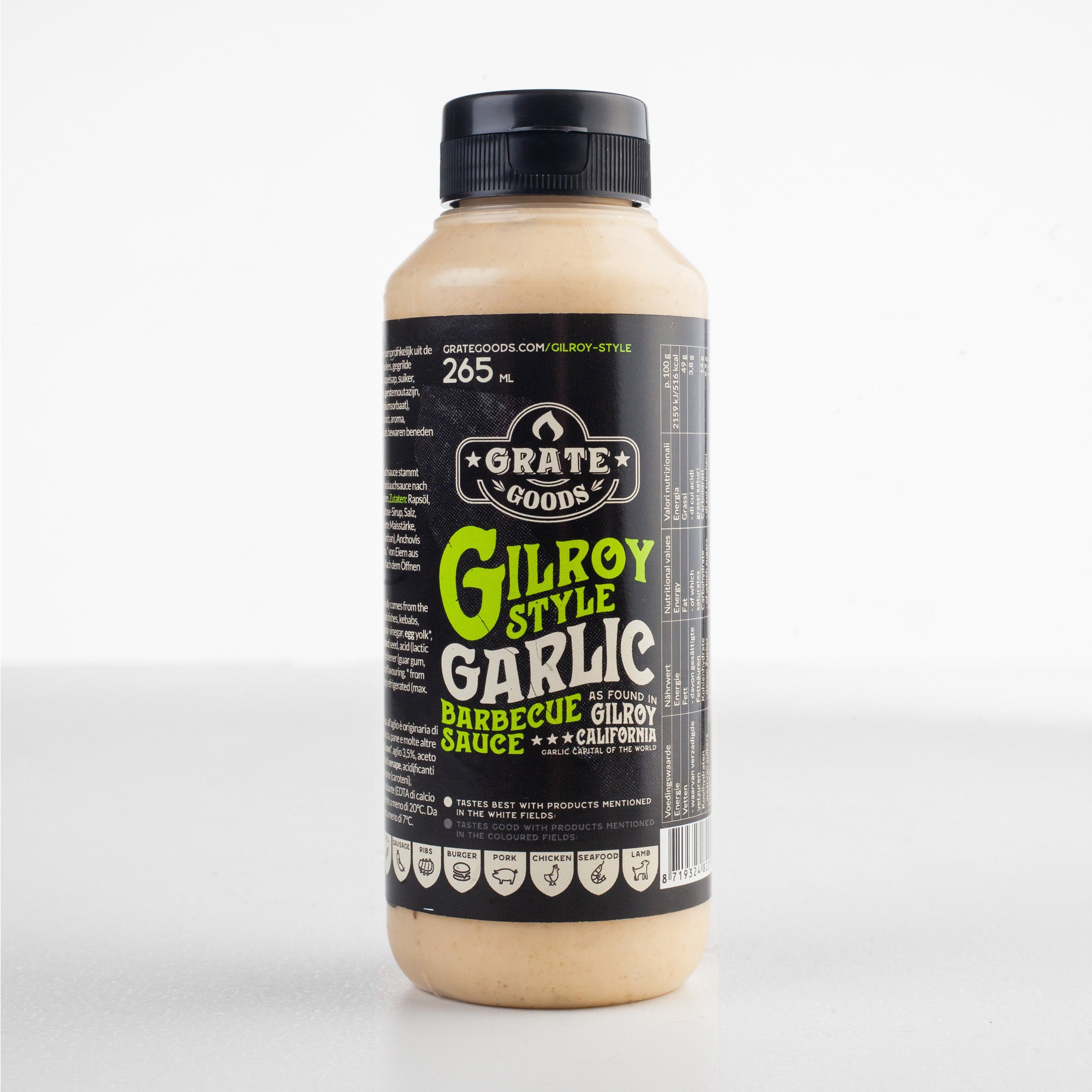 Grate Goods - Gilroy Garlic Sauce - 265 ml