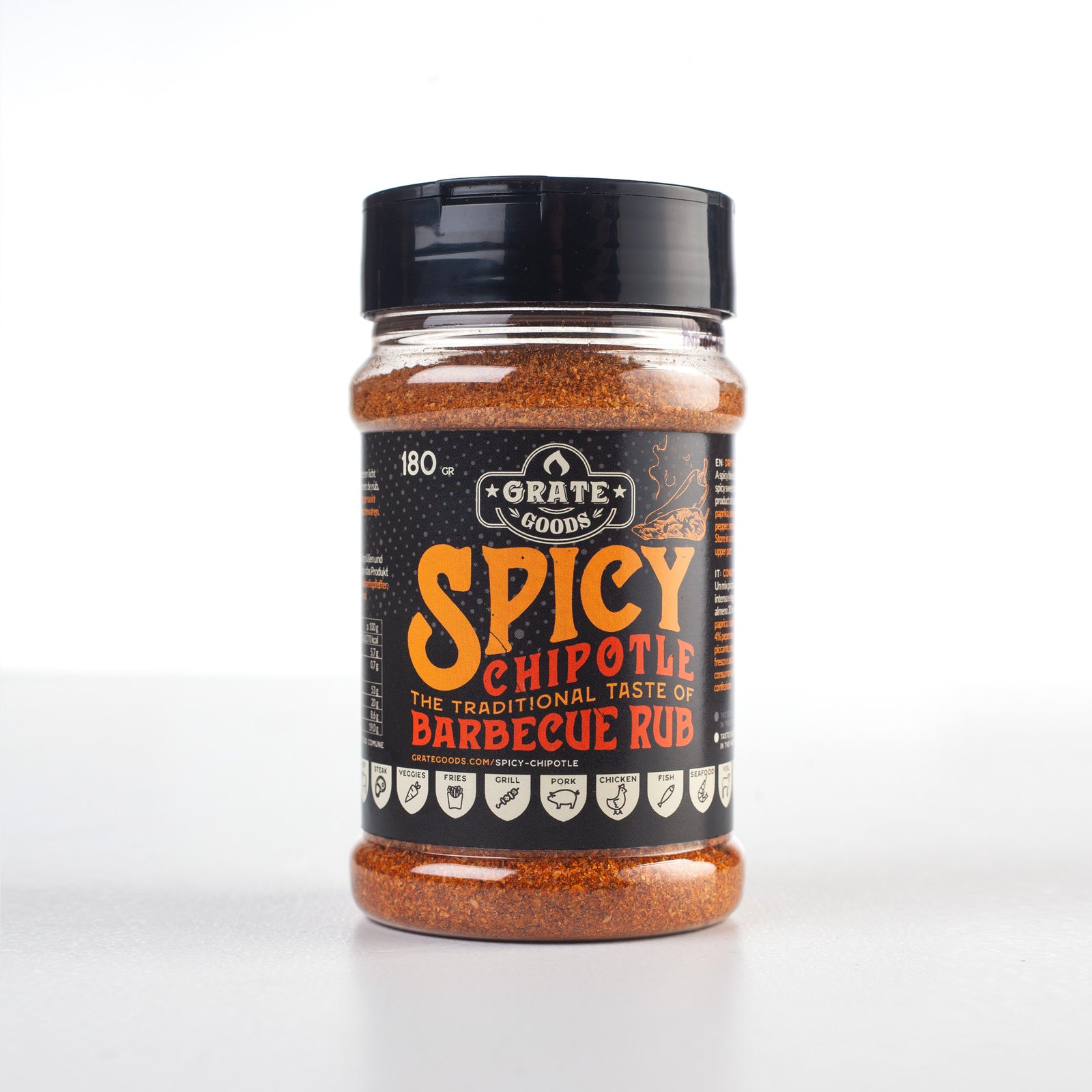 Grate Goods - Spicy Chipotle BBQ Rub - 180 gr