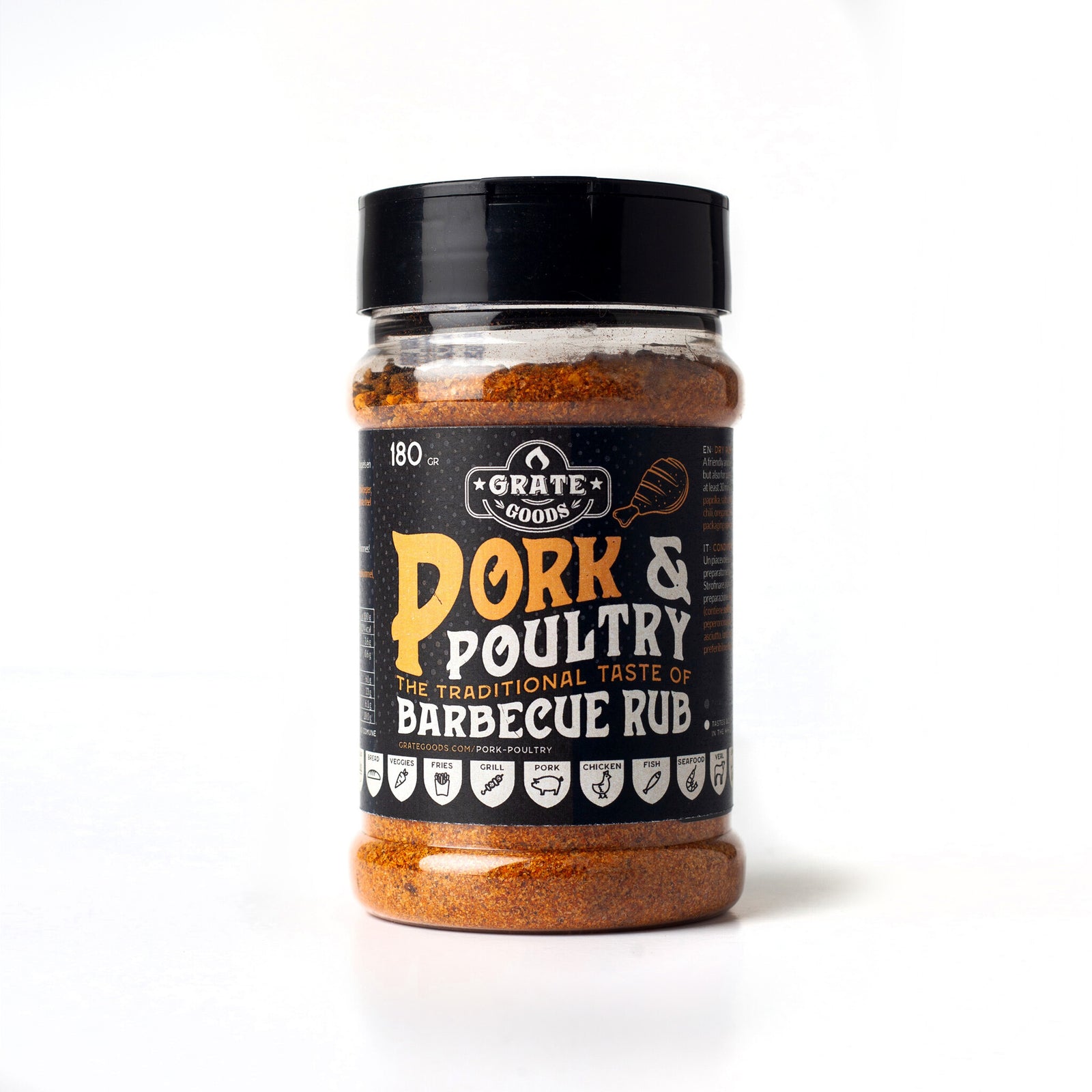 Grate Goods - Pork & Poultry Barbecue Rub - 180 gr