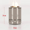 herQs Smokeless FirePit Mighty