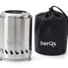 herQs Smokeless FirePit Mini