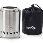 herQs Smokeless FirePit Mini