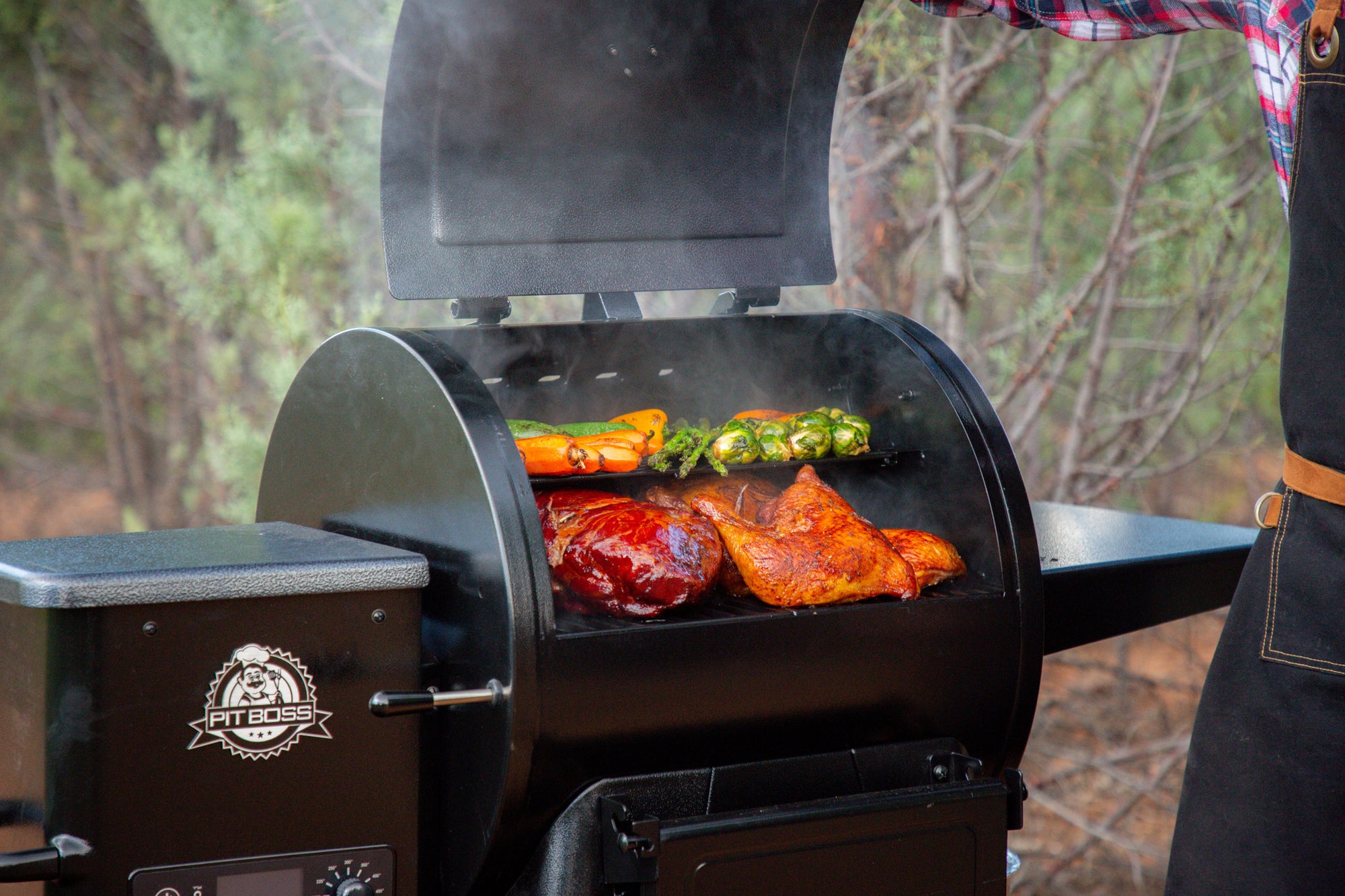 Pit Boss Navigator 550 houtpellet grill