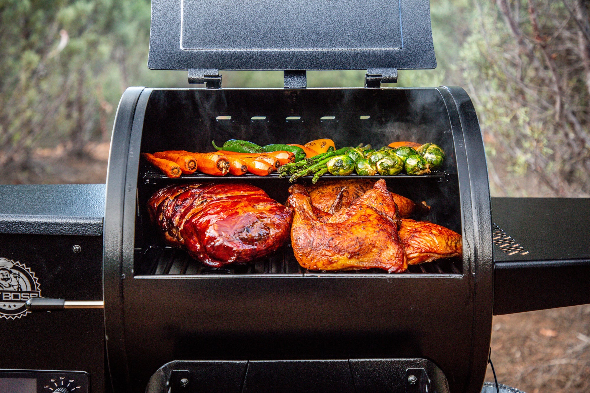 Pit Boss Navigator 550 houtpellet grill