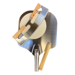 Pizza set Small - pizzasteen 26 cm, pizzaschep, pizzames