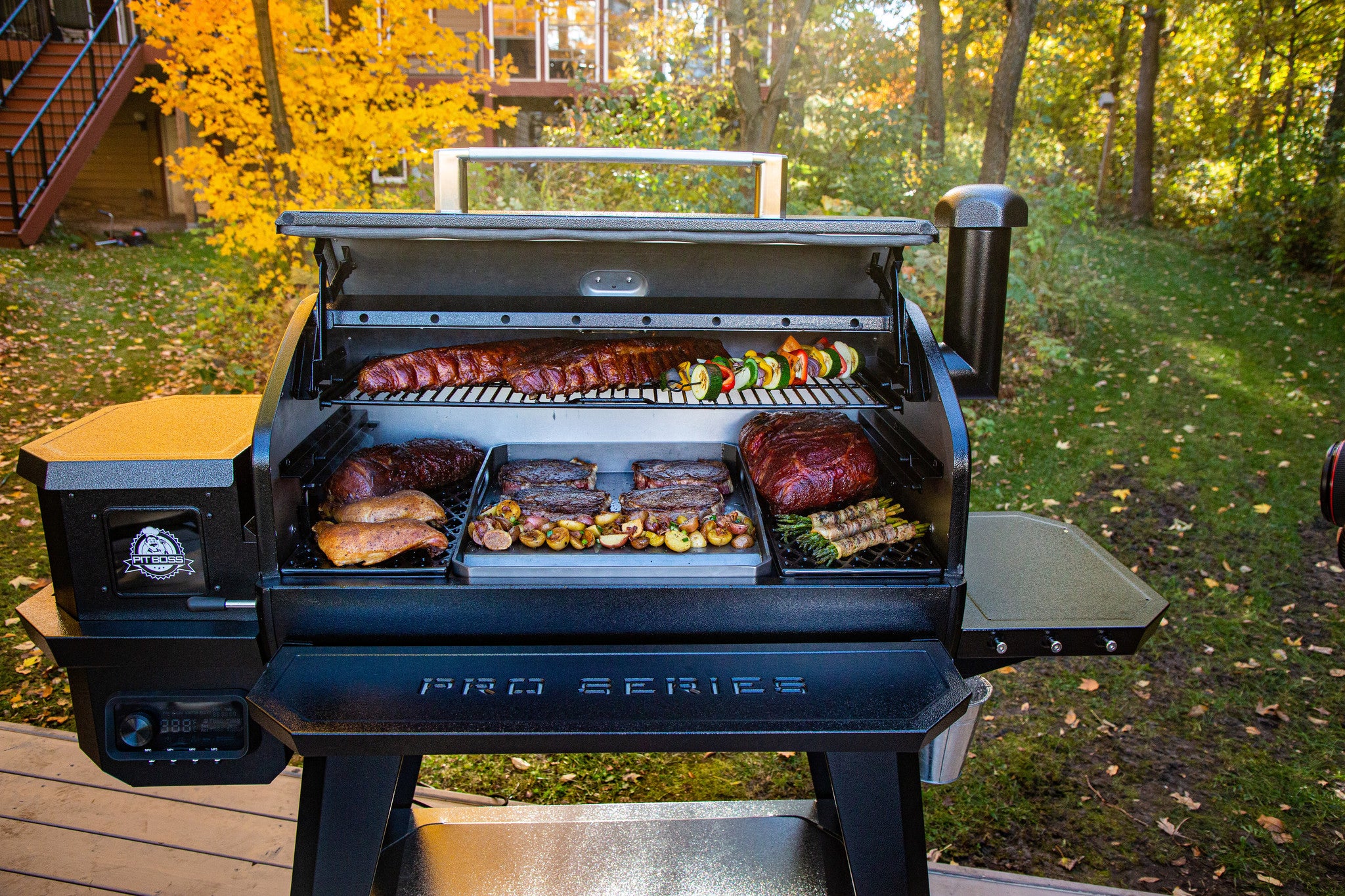 Pit Boss pro series 1600 houtpellet grill