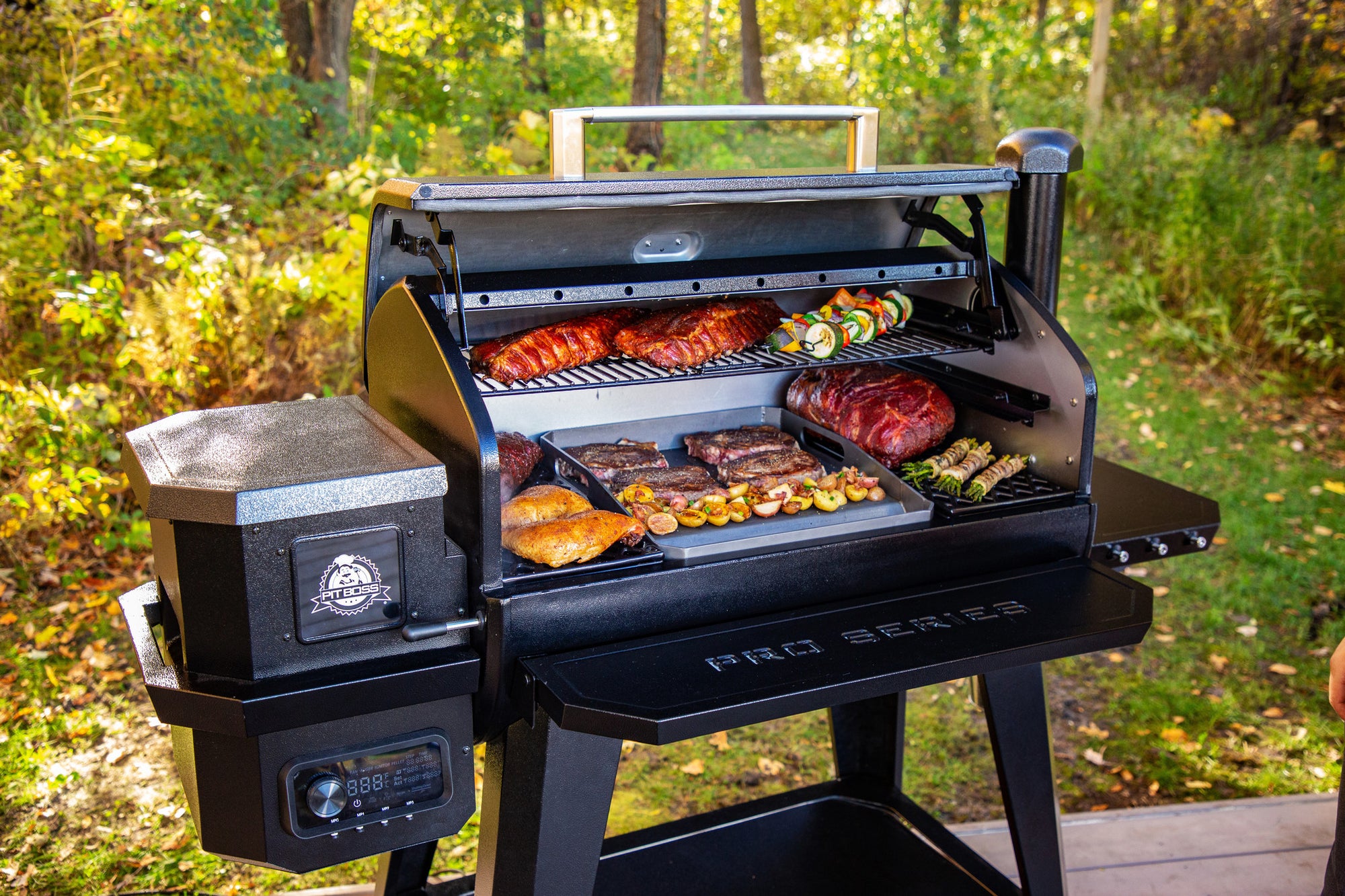 Pit Boss pro series 1600 houtpellet grill